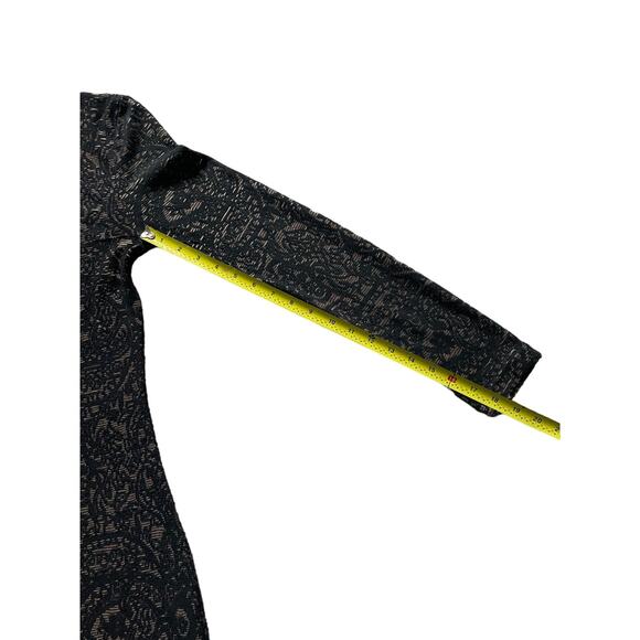 Chelsea & Violet Womens/Teen Black Paisley Maxi Bodycon Dress Small Maxi - Picture 6 of 9